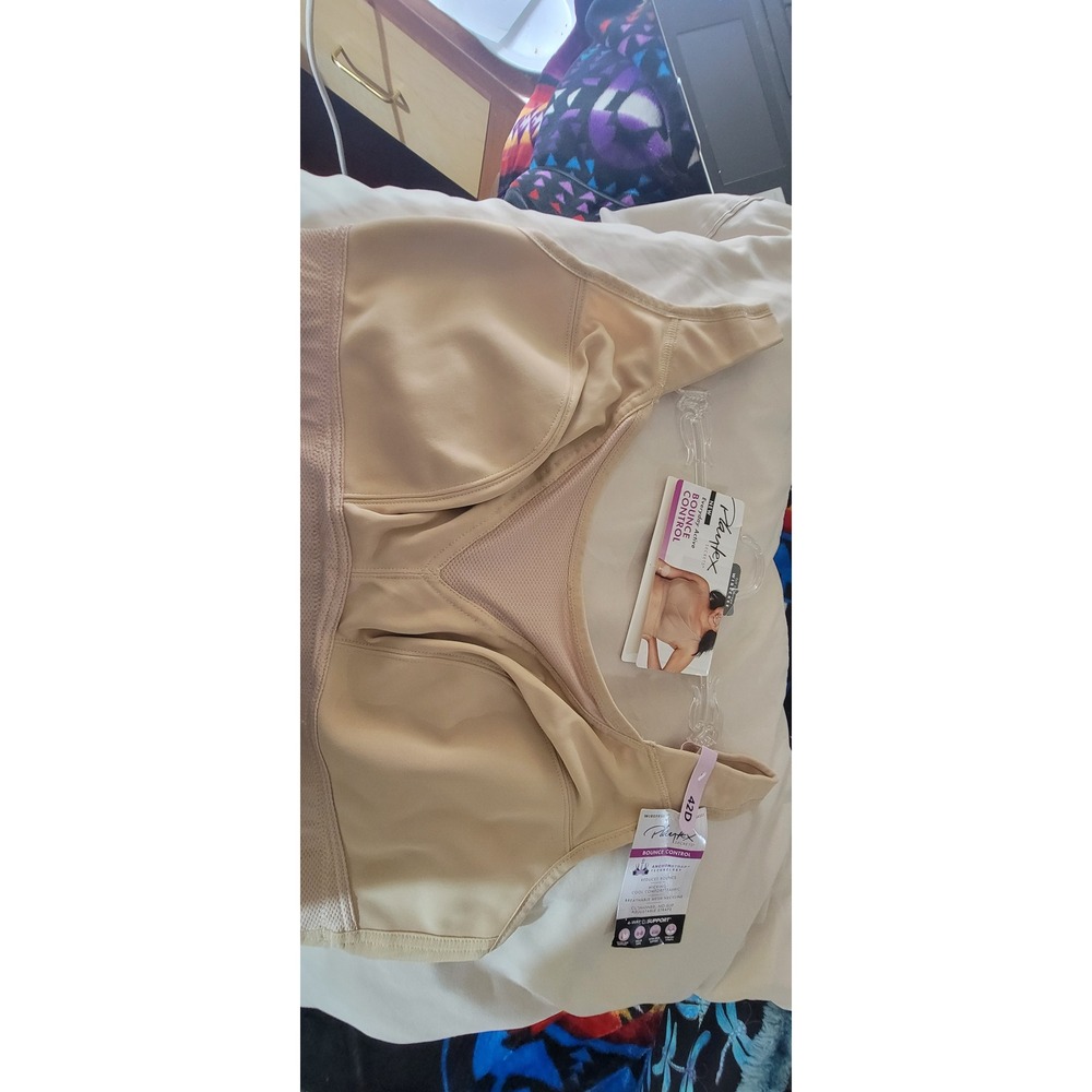 Playtex Secrets Wirelfree‎ Anchor Strap Techology Bounce Control  Cream  40D